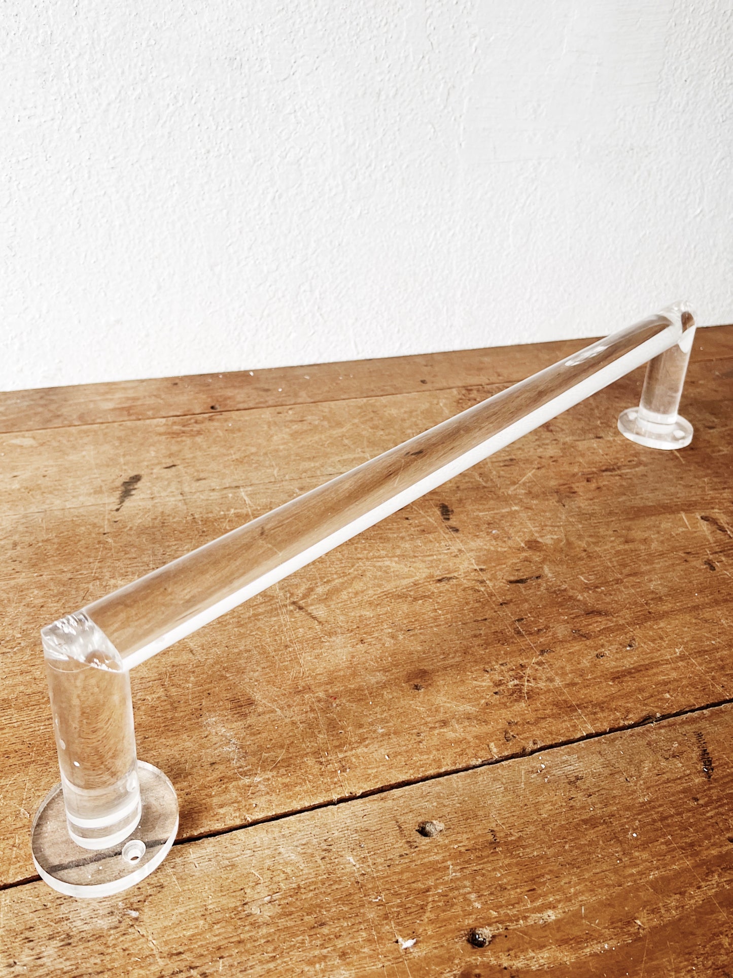 Vintage Lucite Towel Bar