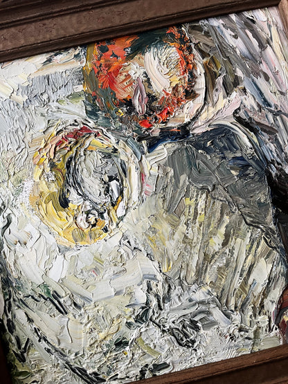 Original Abstract Oil Painting