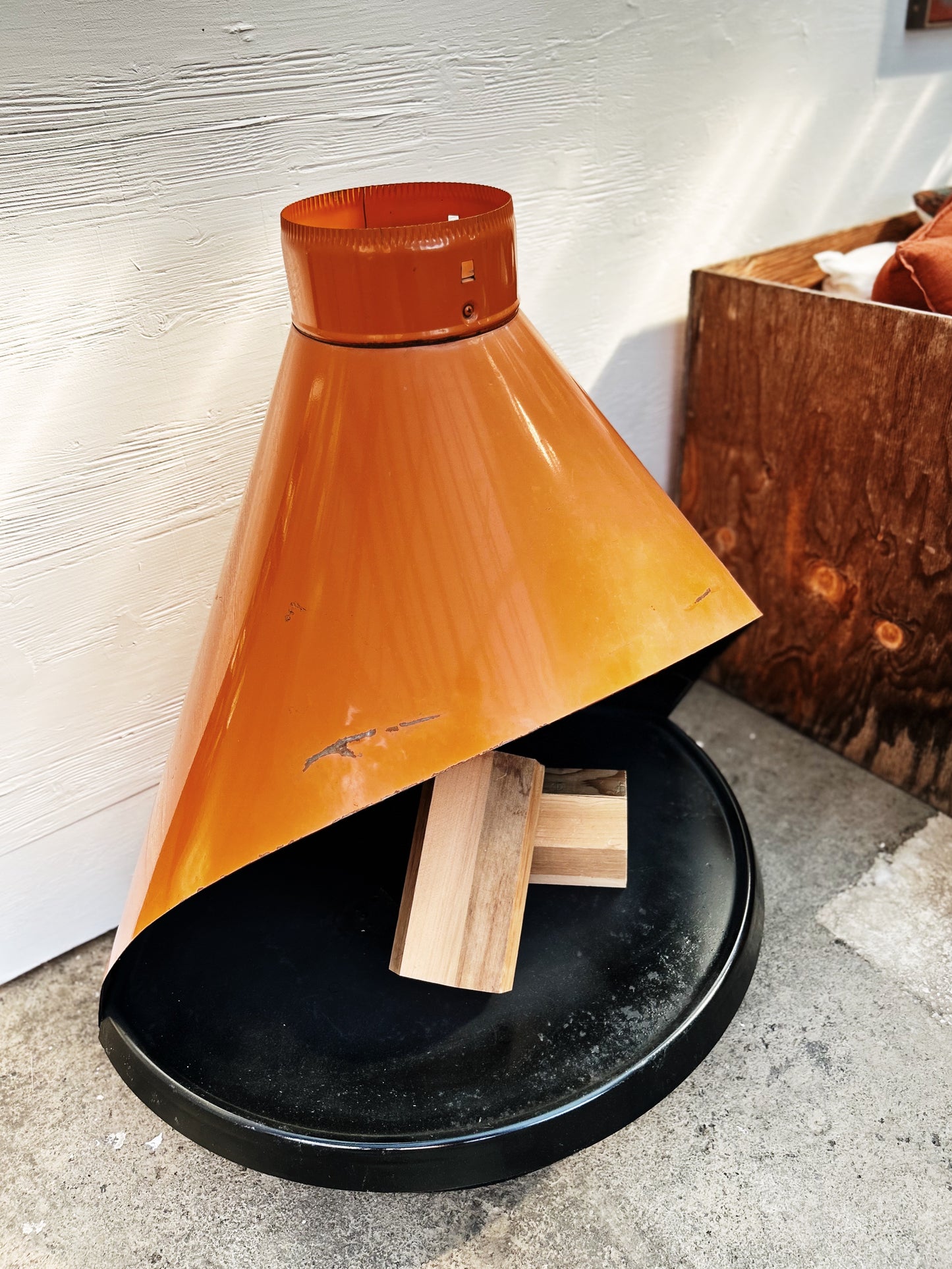 Mid Century Fireplace