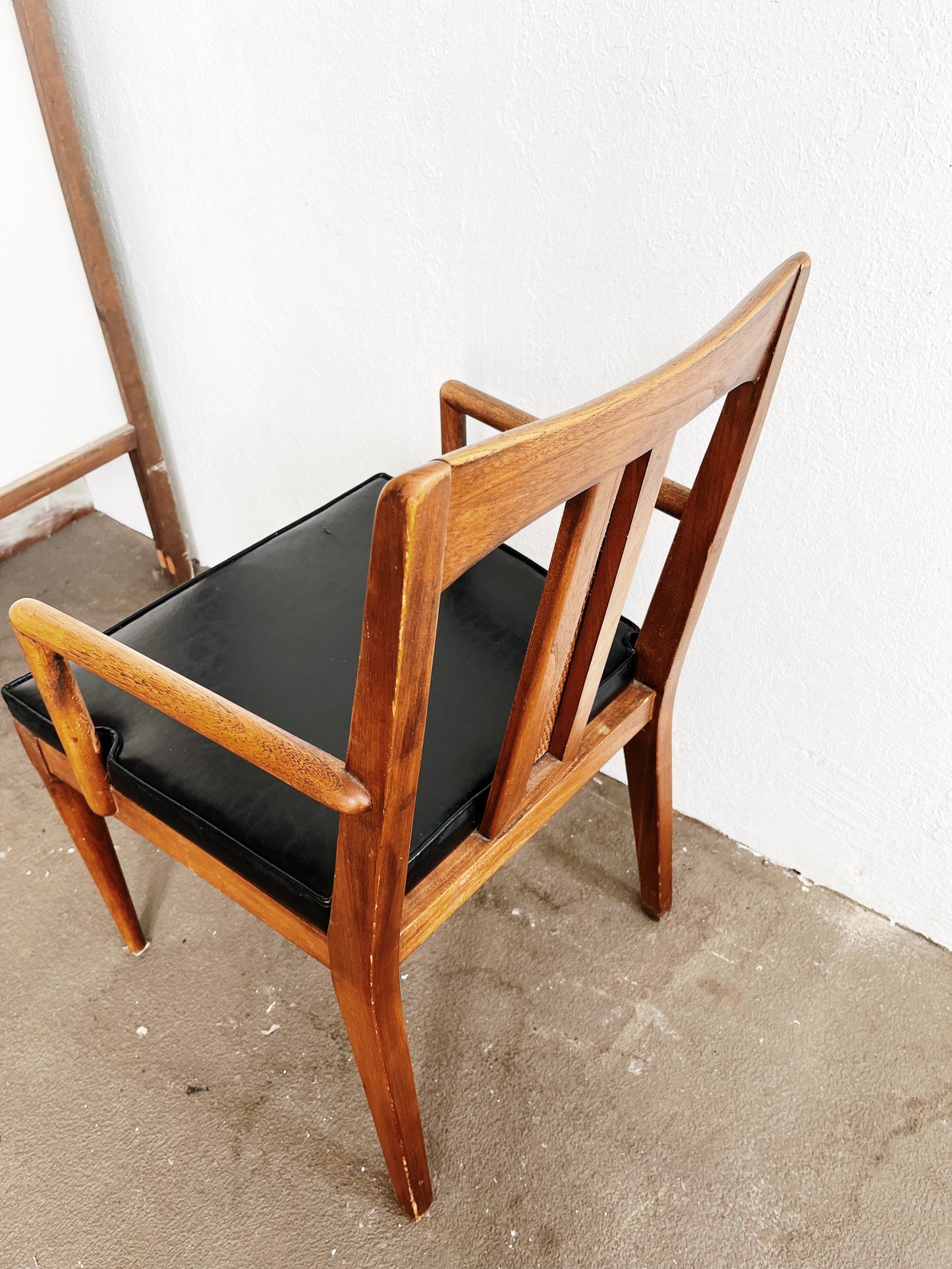 Vintage Walnut Arm Chair
