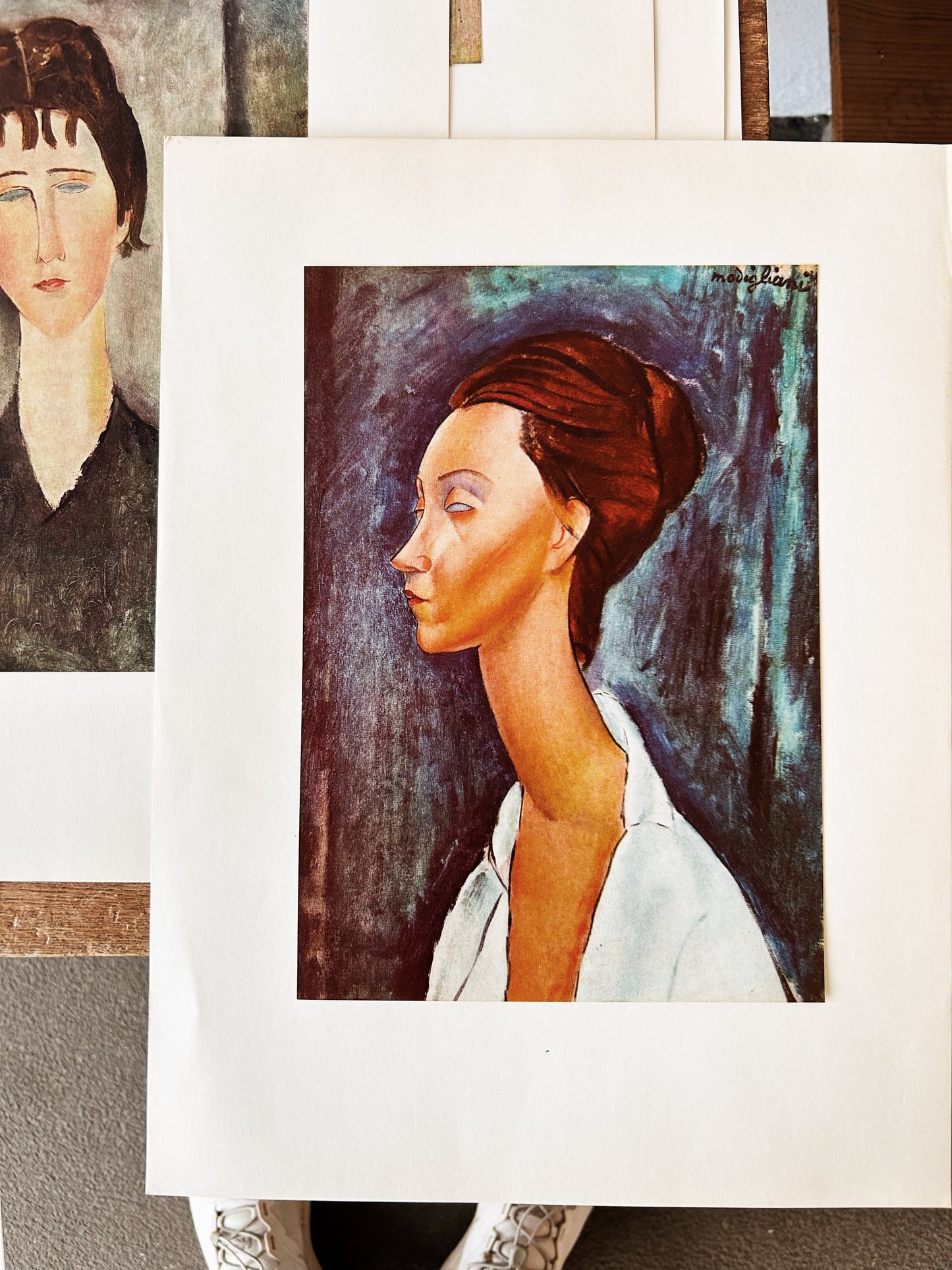 Vintage Abram’s Art Large Modigliani Folio