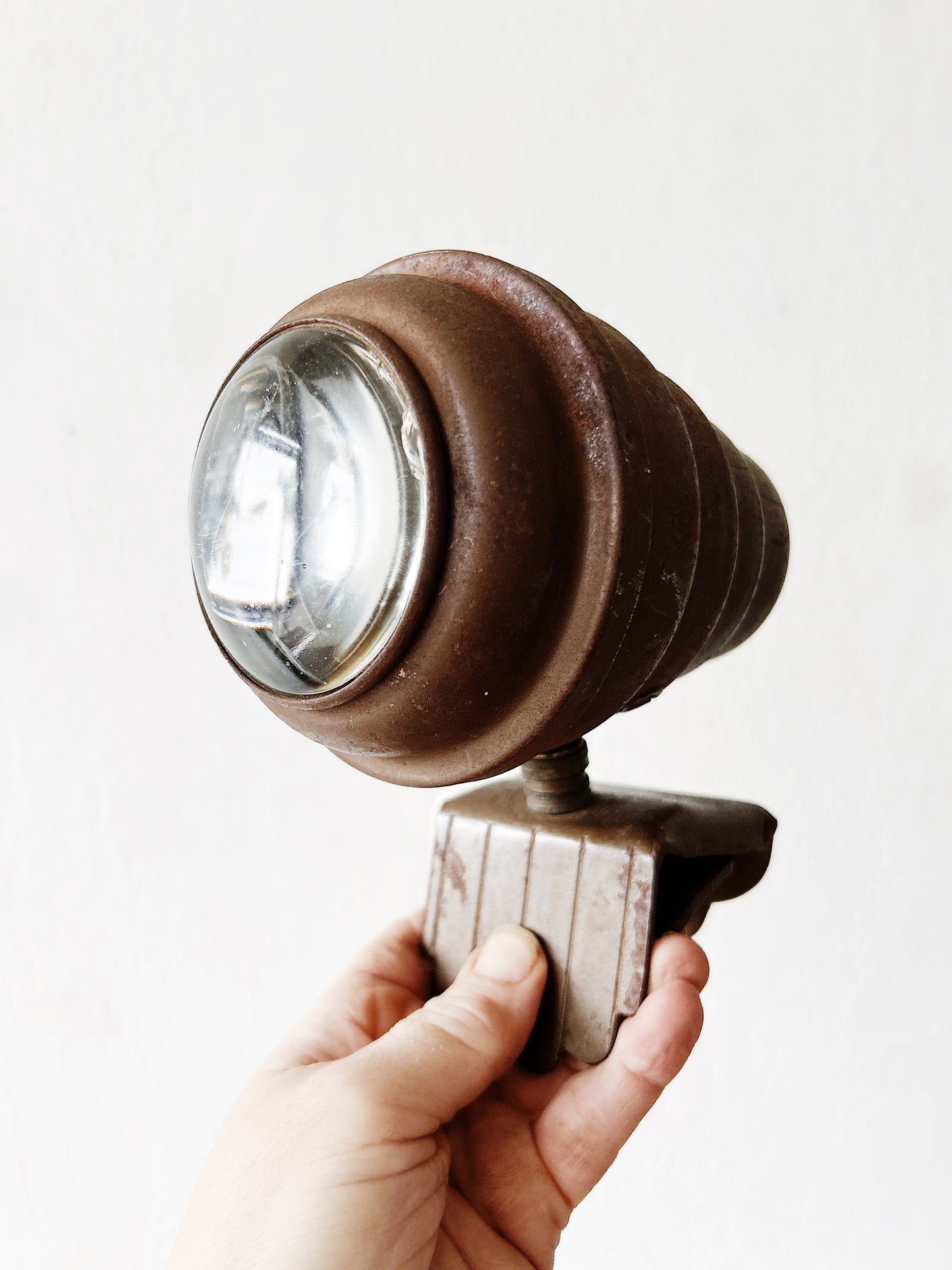 Rare Machine Age Bullet Lamp