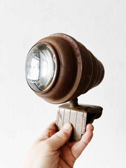 Rare Machine Age Bullet Lamp