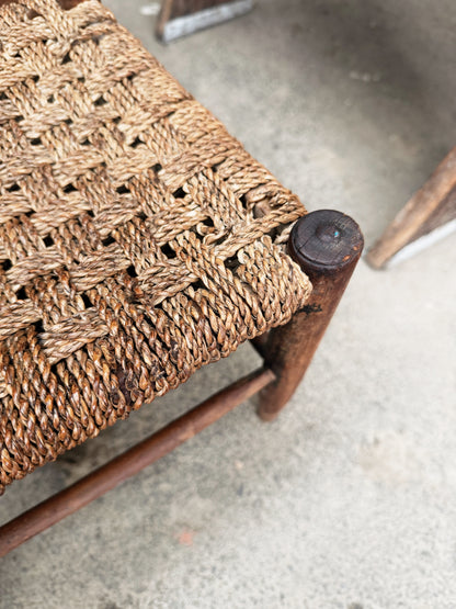 Antique Rope Stool