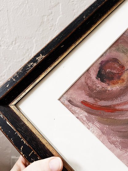 Vintage Abstract Oil Painting