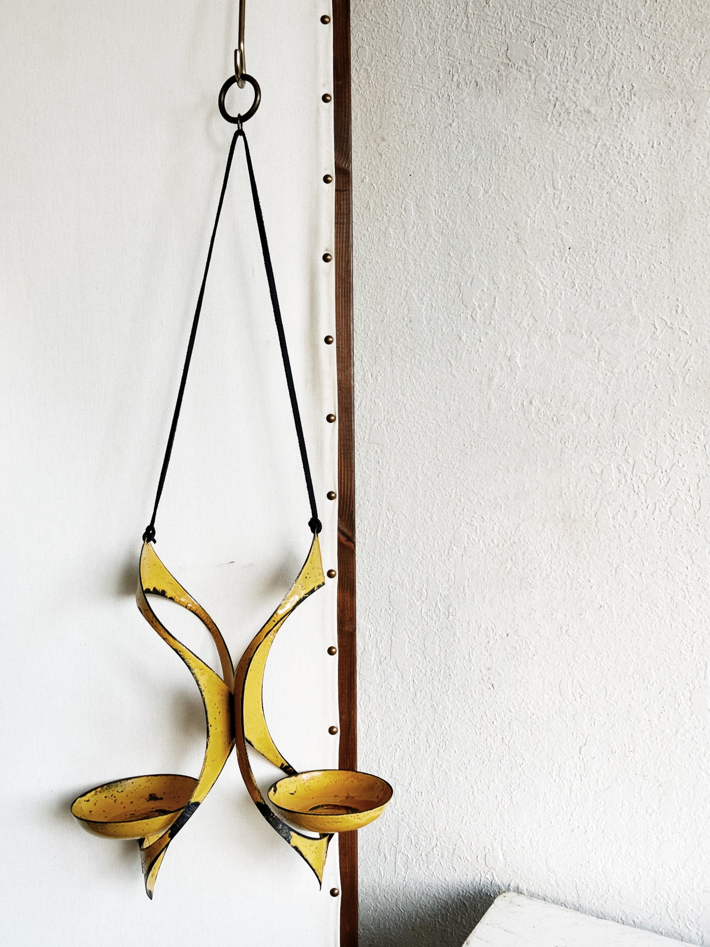 Brutalist Enamel Plant Holder