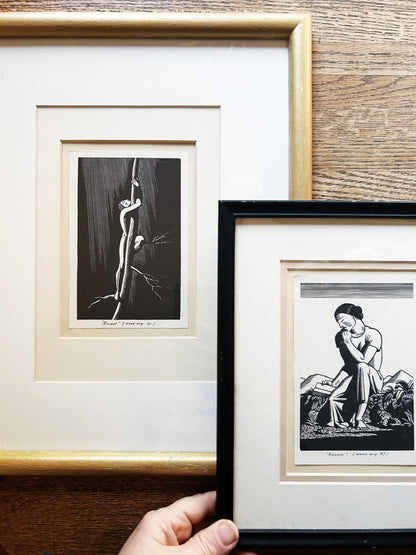 Rockwell Kent Framed Antique Print