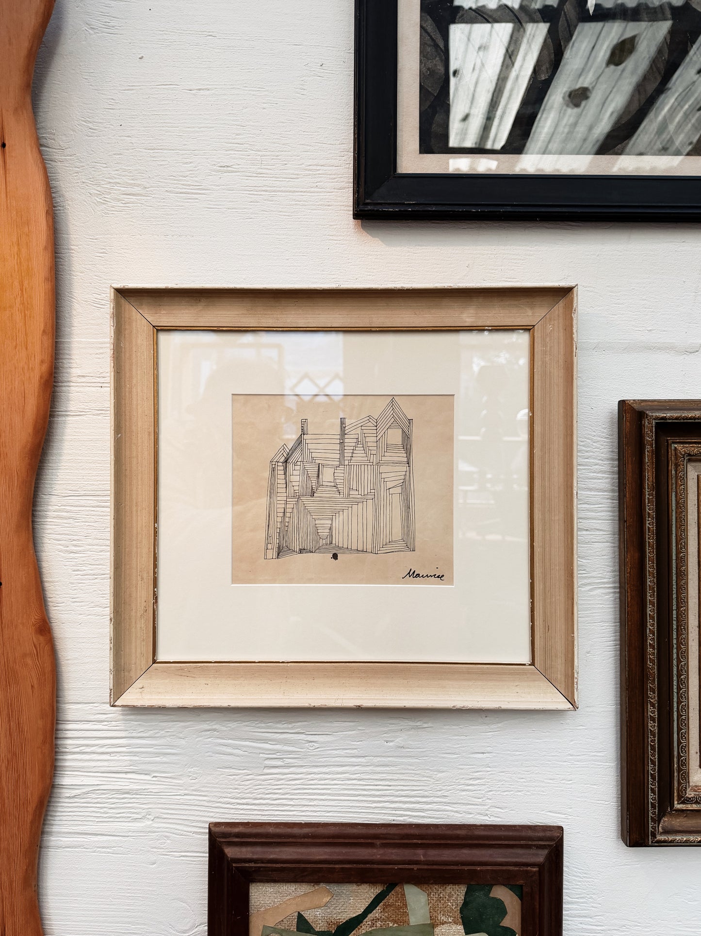 Vintage Pen and Ink Drawing