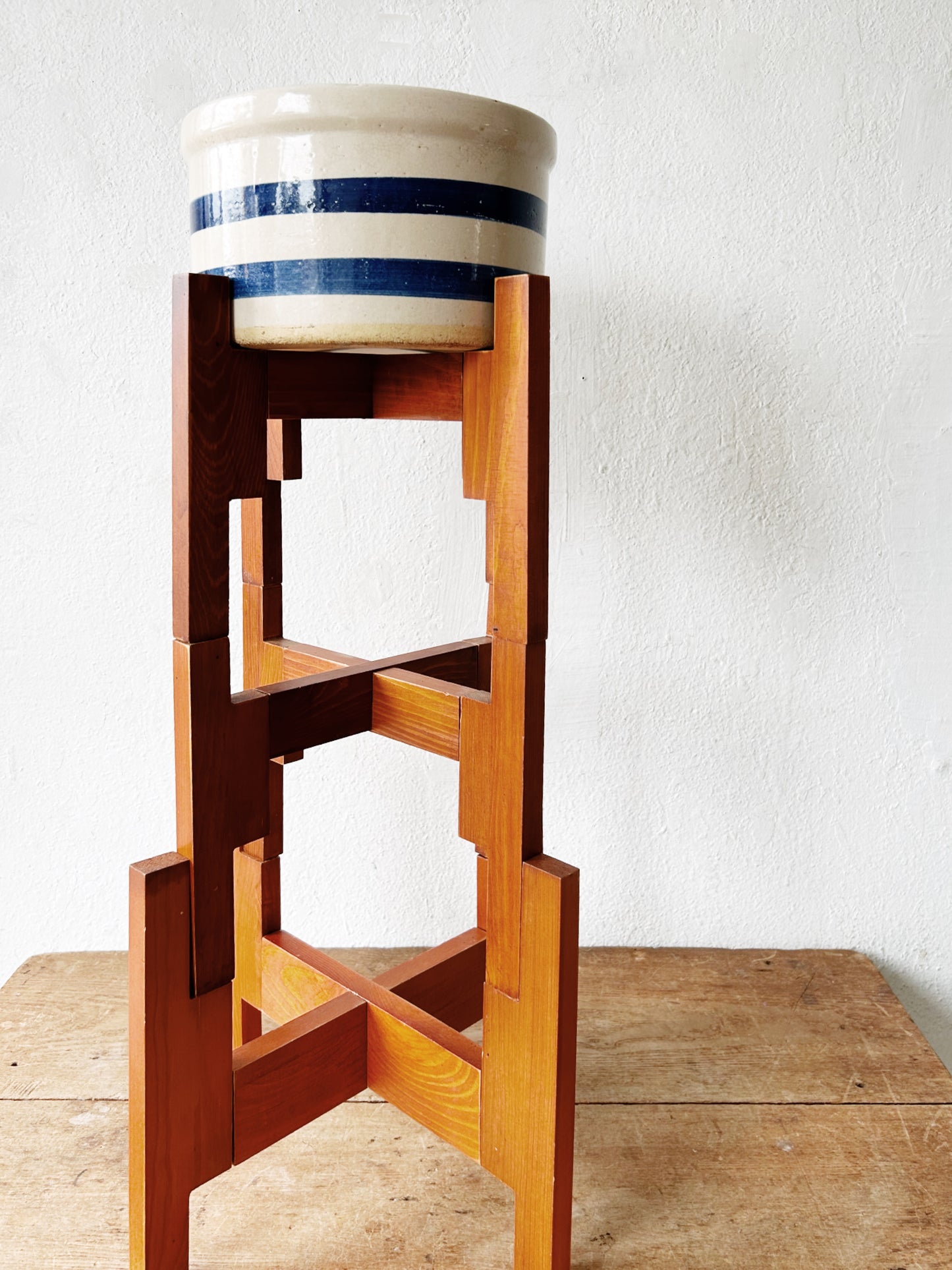 Vintage Flat Pac Plant Stand