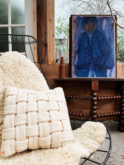 Vintage Homecrest High Back Rocker Chair