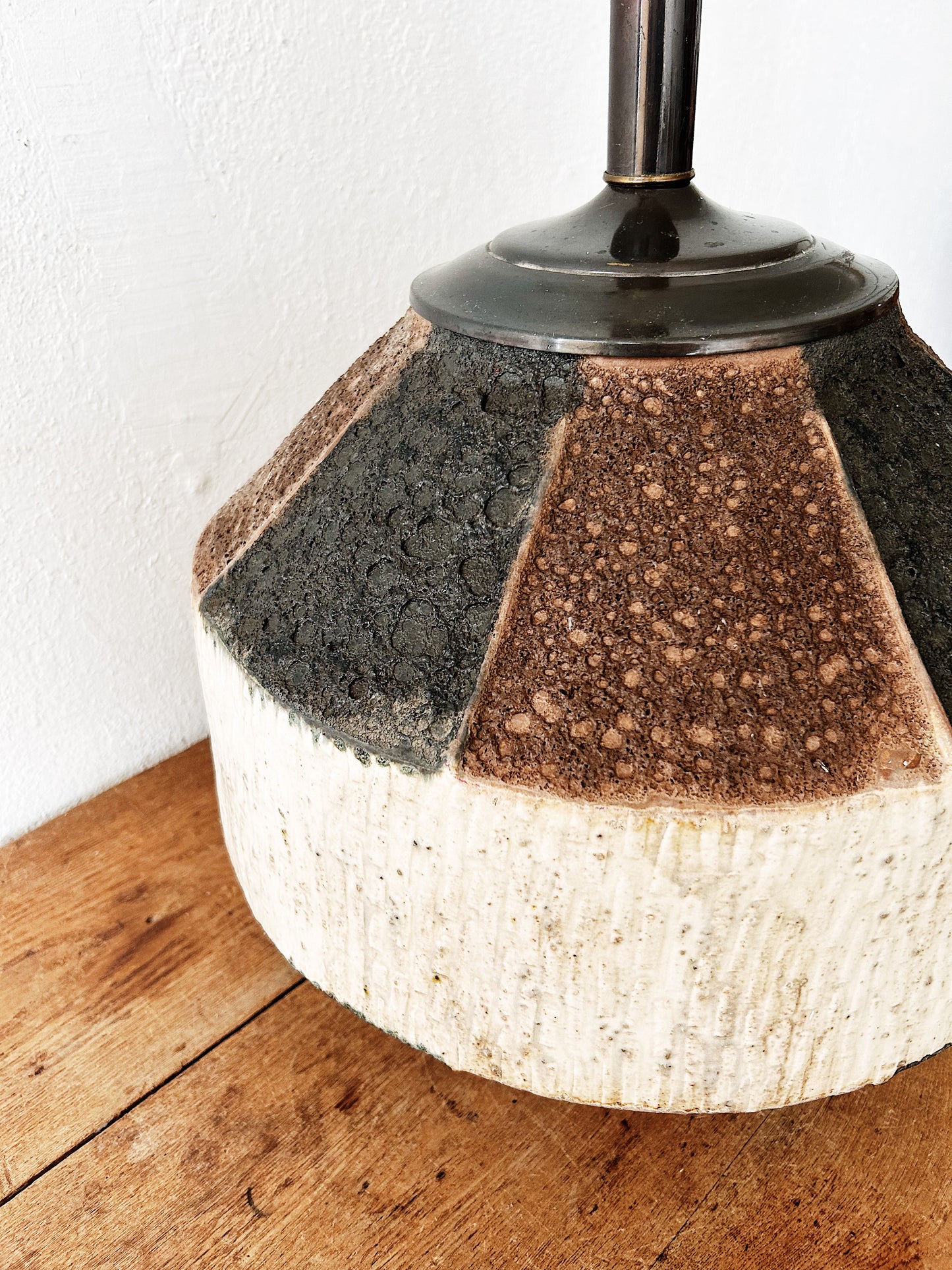 Large 1970s Brutalist Lamp