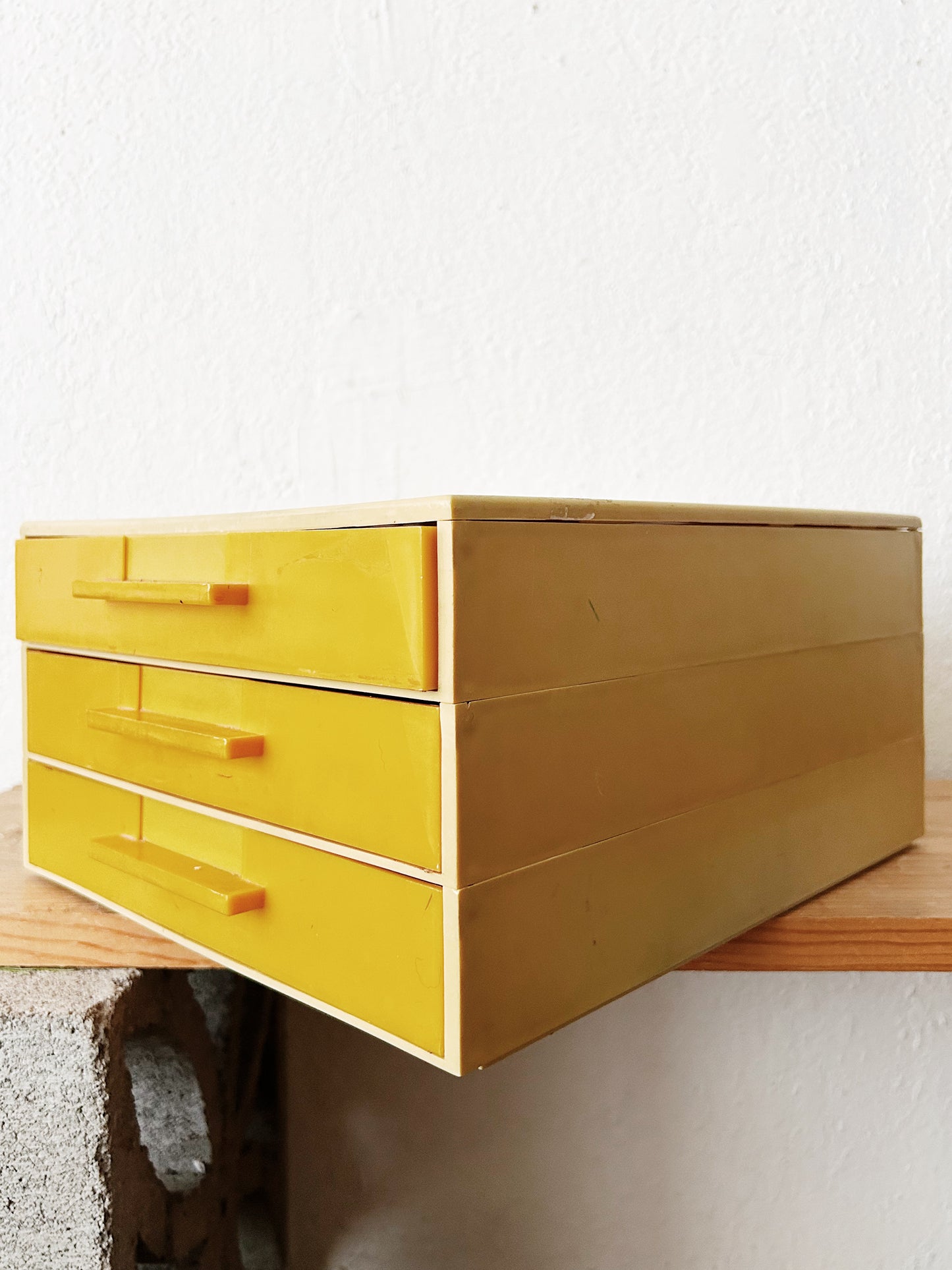Mid Century Plastic Stacking Drawers