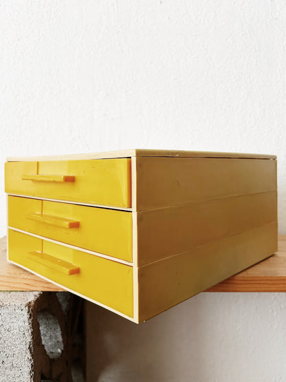 Mid Century Plastic Stacking Drawers