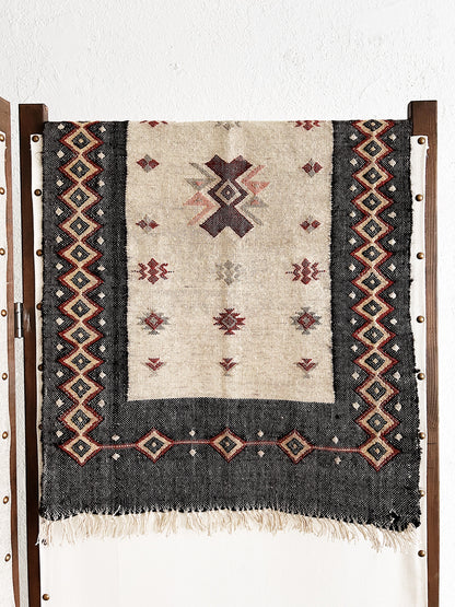 Vintage Handmade Wool Rug