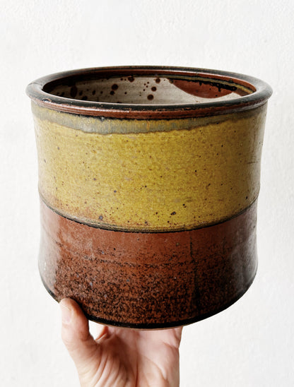 Vintage Jerry Glenn Ceramic Crock