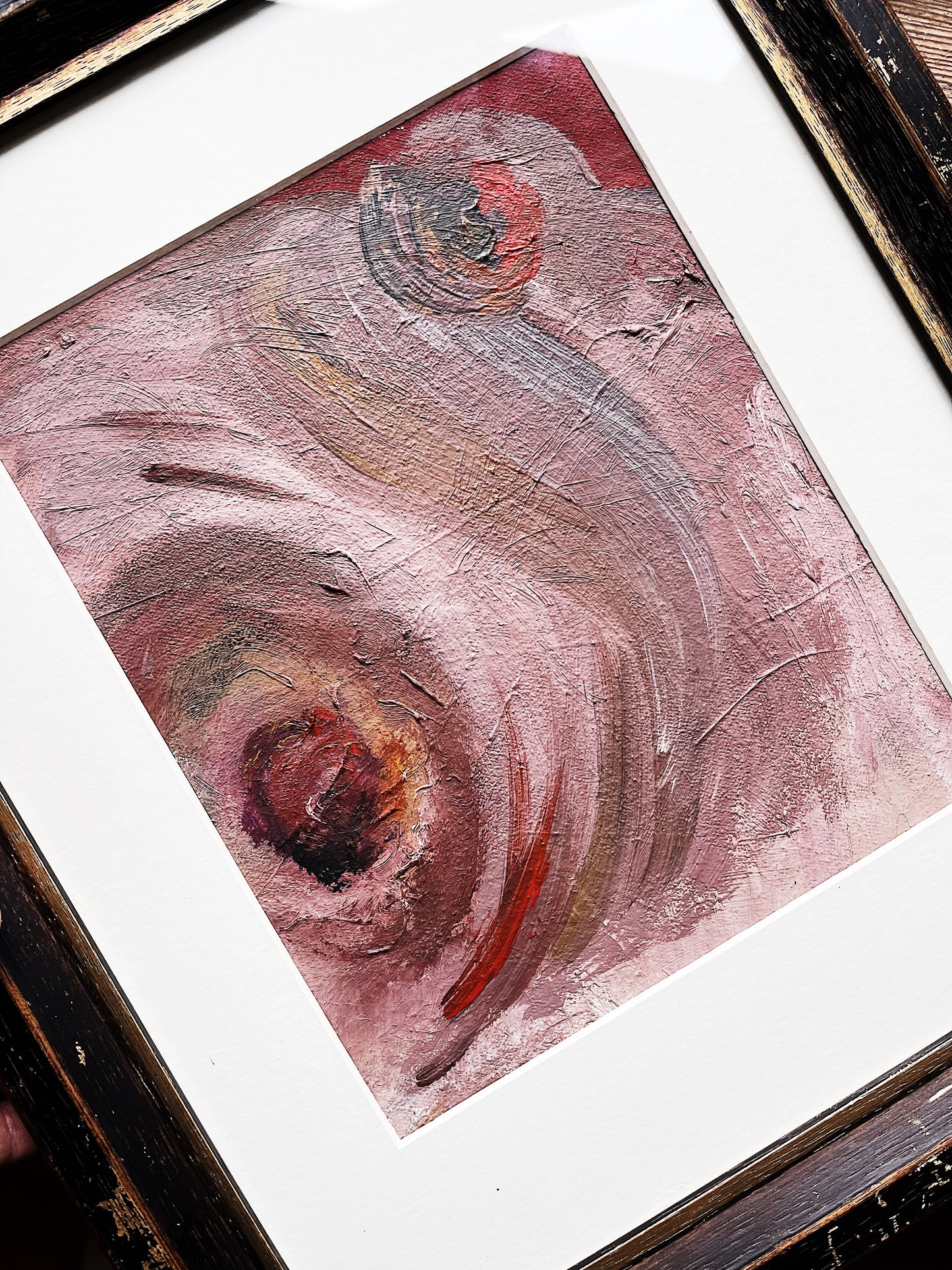 Vintage Abstract Oil Painting