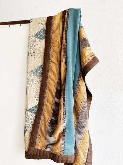 Antique Silk Quilt