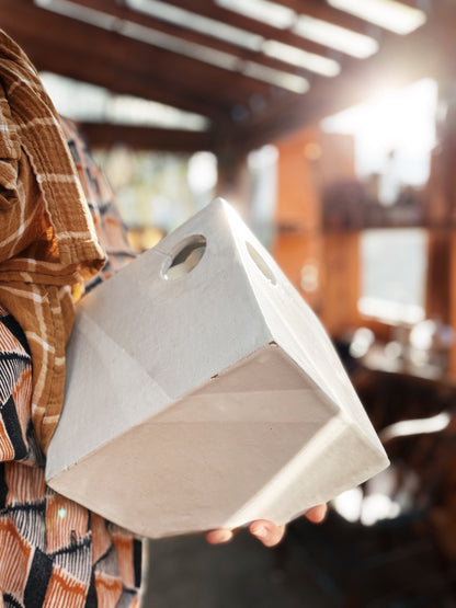 Large Vintage Ikebana Vase