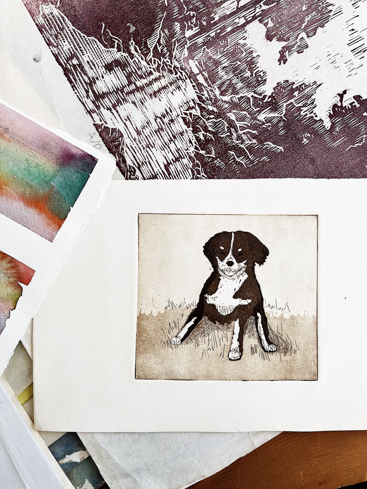 Vintage Magill Etching
