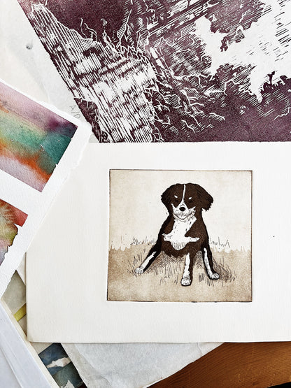 Vintage Magill Etching
