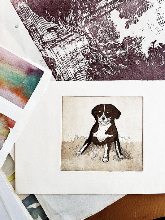 Vintage Magill Etching