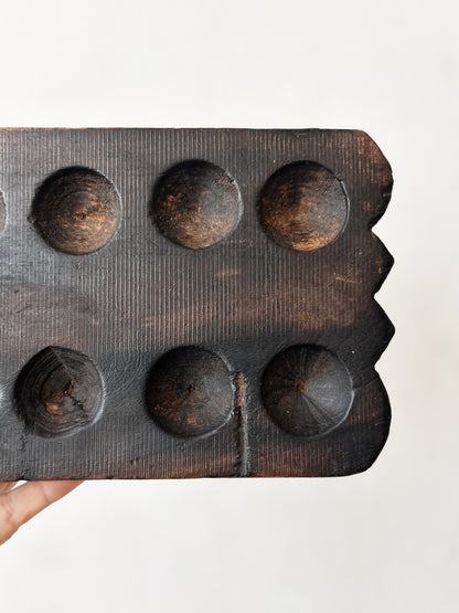 Antique Carved Game Board