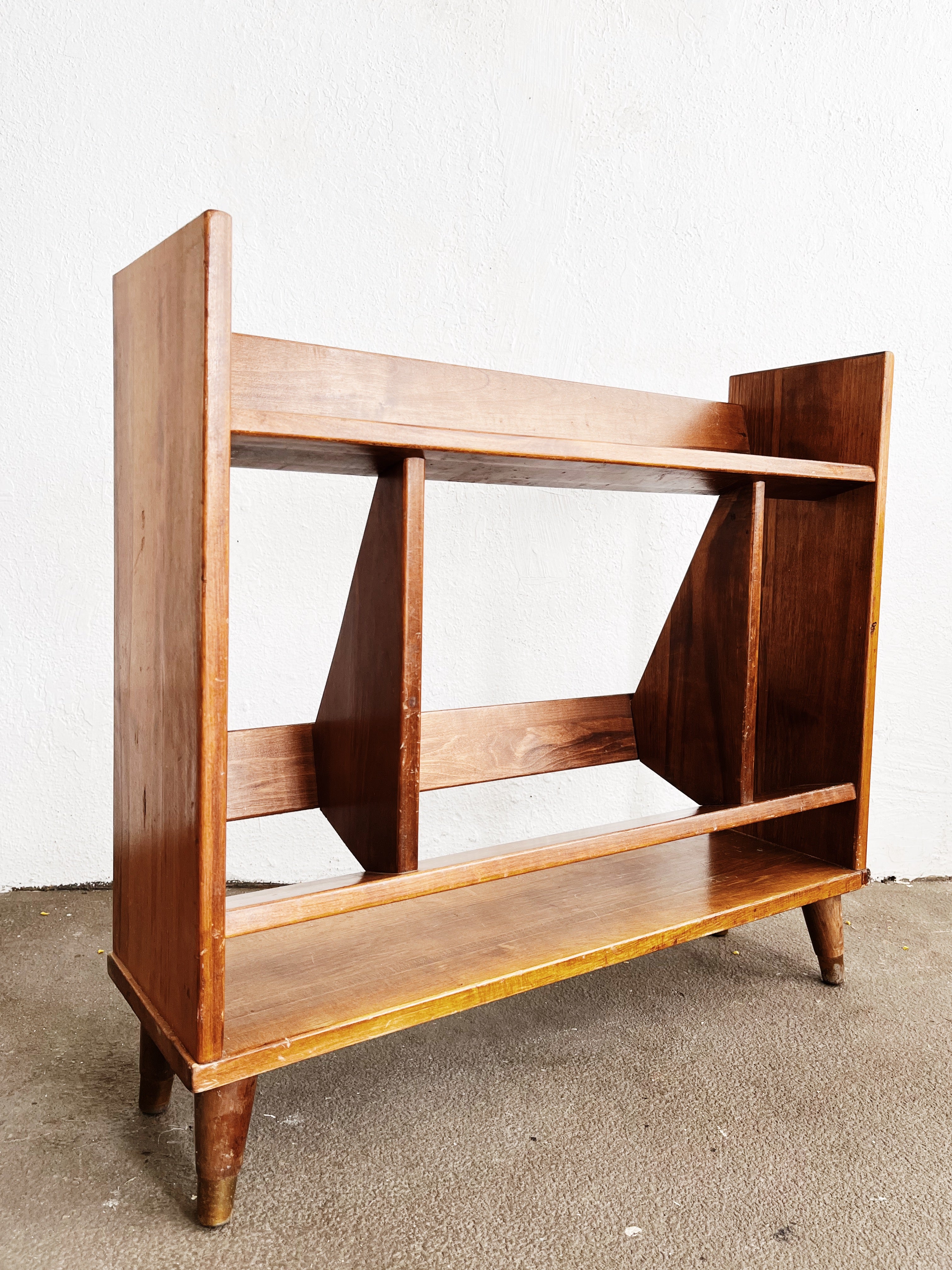 Mid Century Book Rack or Shelf - Thumbnail 4