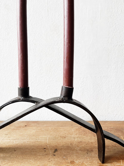 Vintage Iron Candelabra
