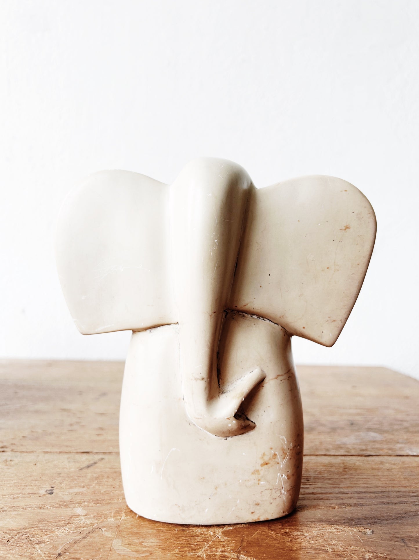 Vintage Soapstone Elephant