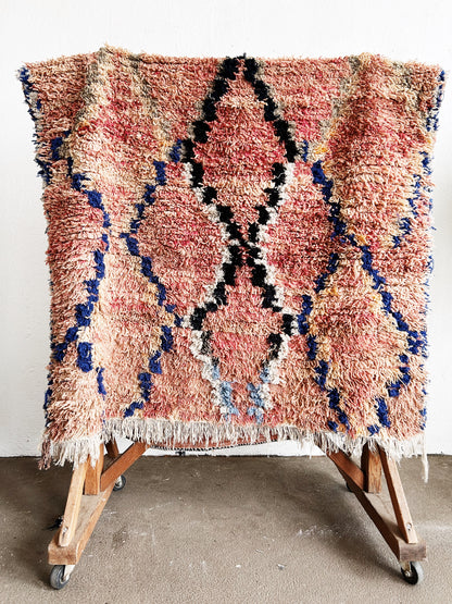 Vintage Moroccan Wool Rug
