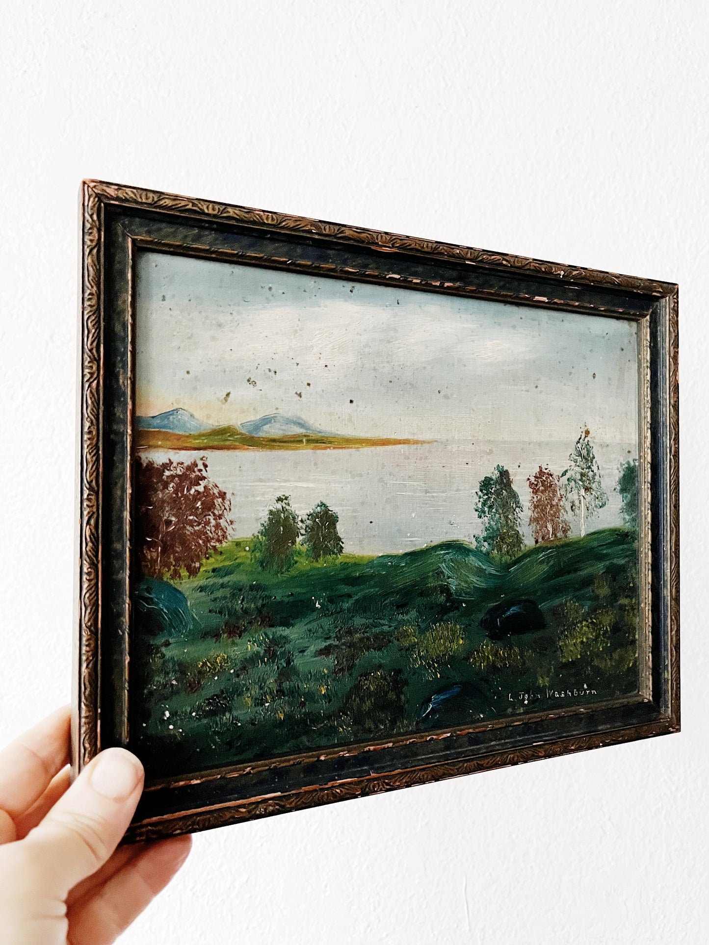 Antique Landscape Painting
