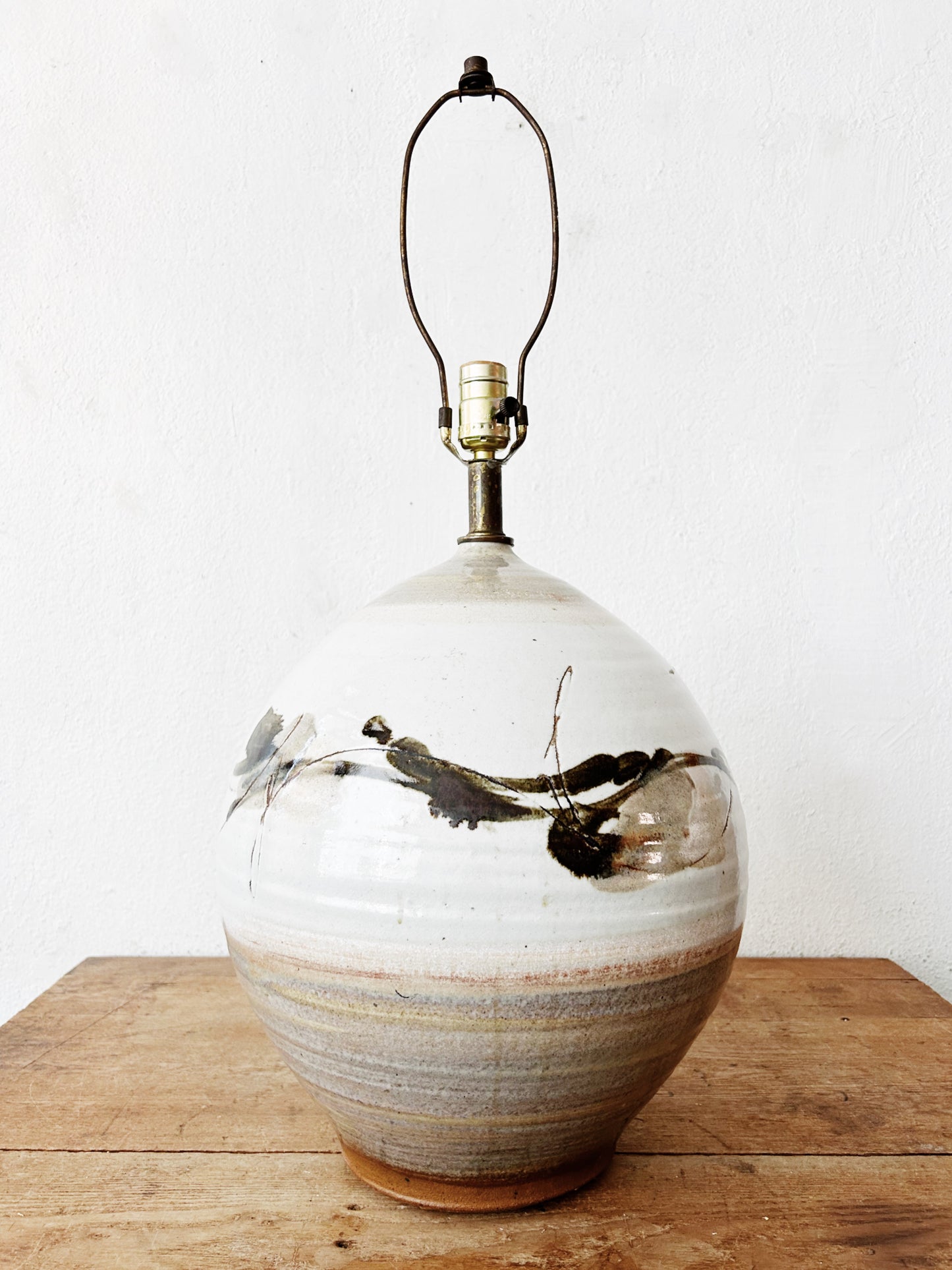 Large Vintage Ceramic Lamp