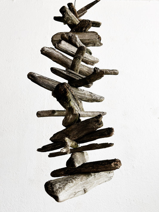 Large Vintage Driftwood Mobile