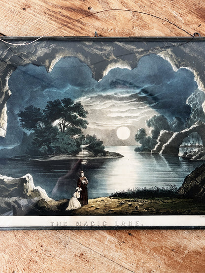 Antique Framed Lithograph