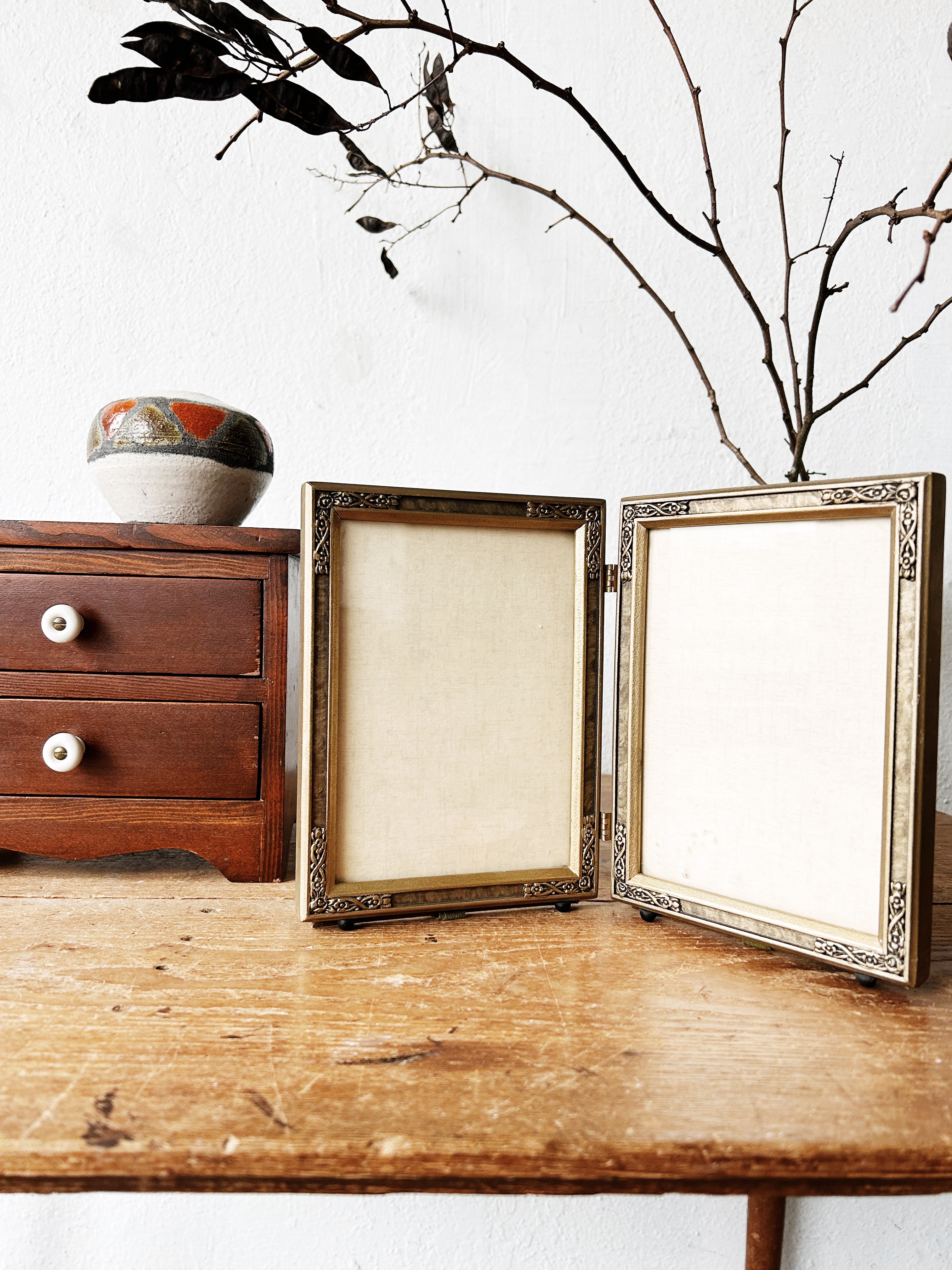 Antique Double Frame