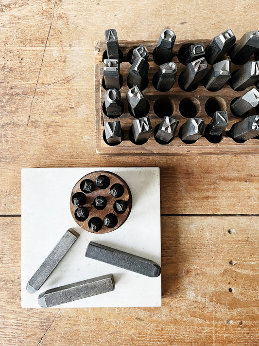 Antique Mercury Punch Stamp Set
