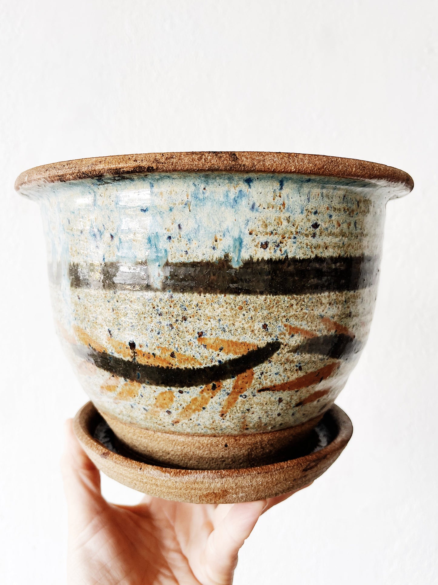 Vintage Studio Stoneware Planter