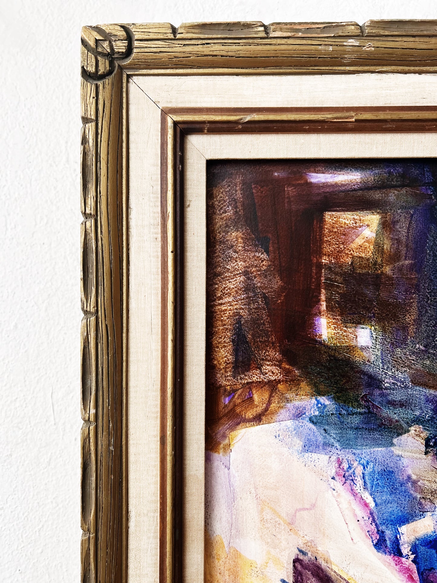 Mid Century Abstract Painting
