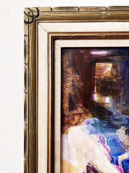 Mid Century Abstract Painting