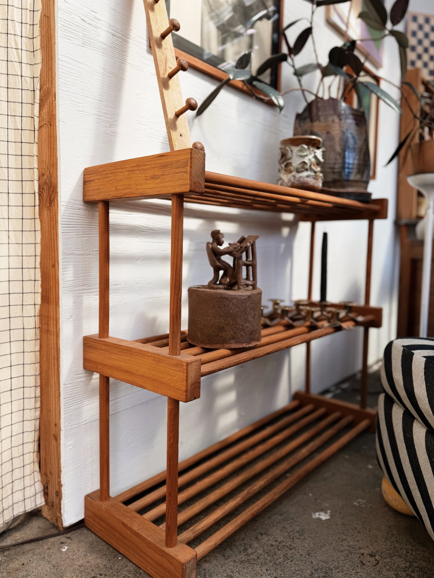 Vintage Dowel Shelf