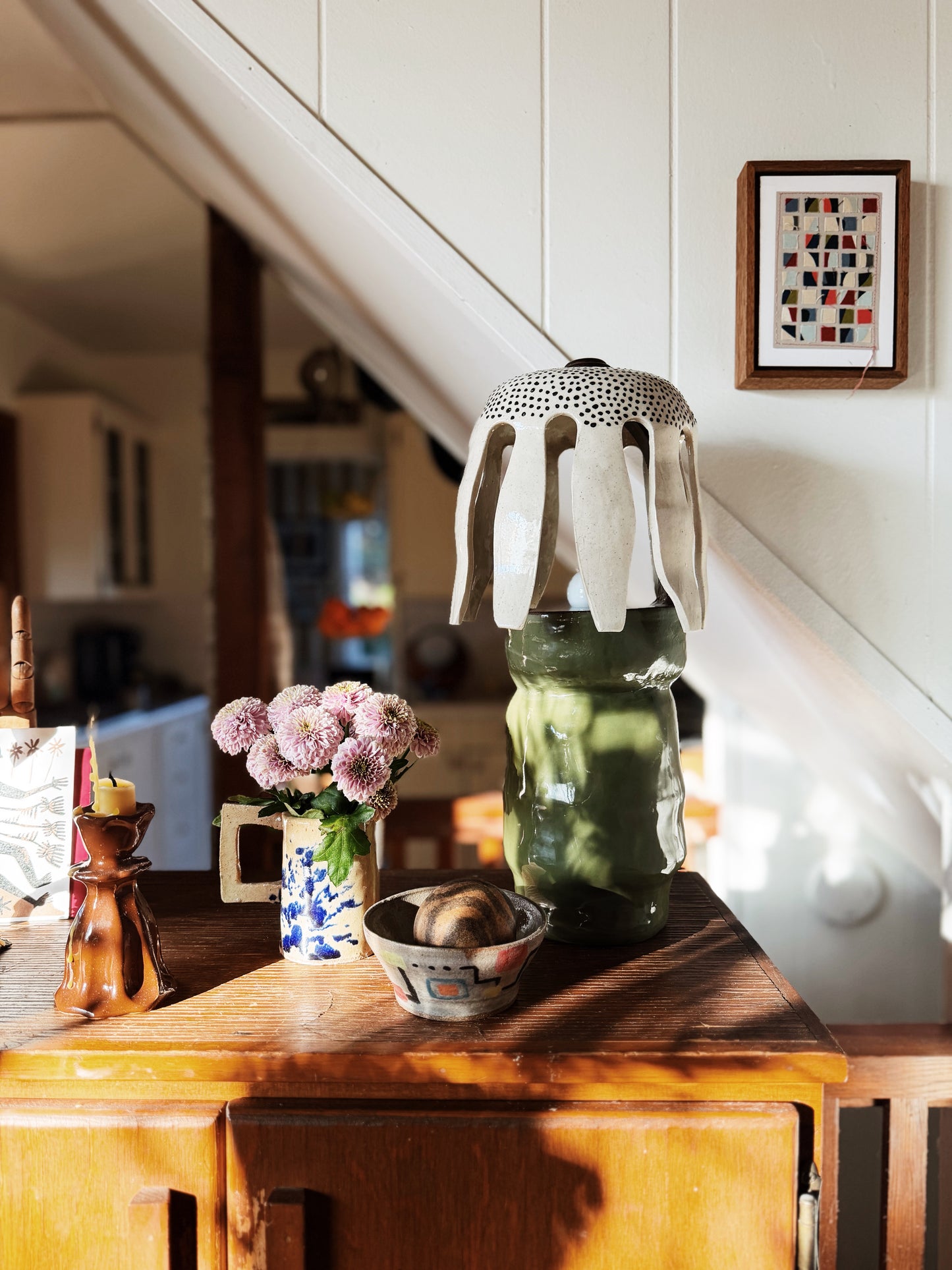 Rebecca Boraz Ceramic Lamp