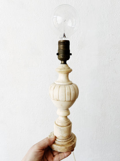 Antique Marble Lamp