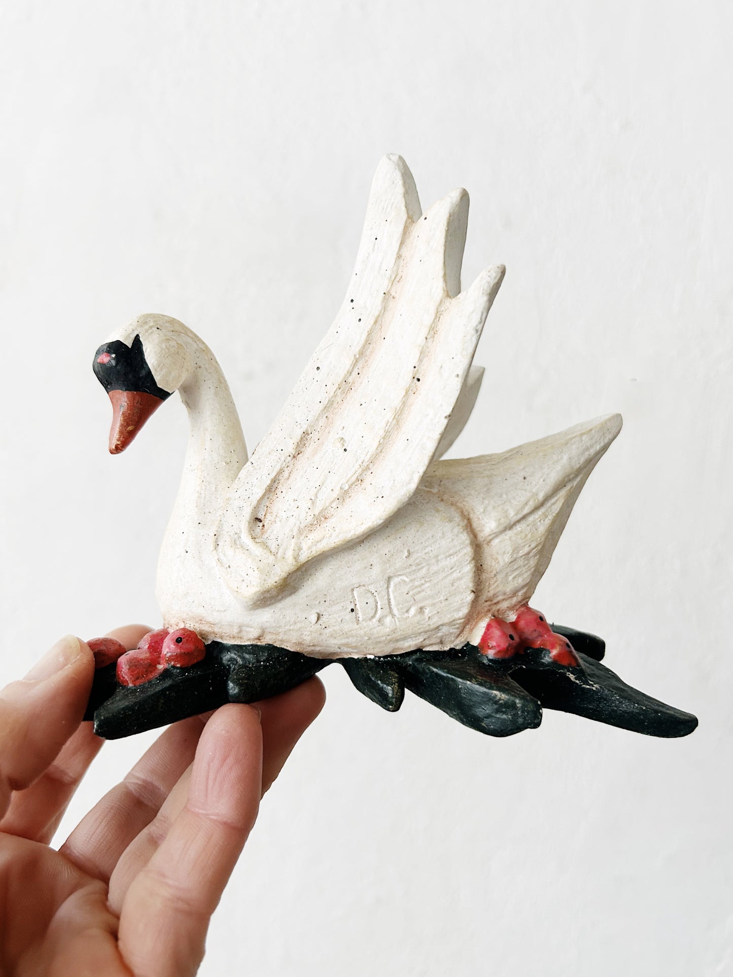 Vintage Denise Calla Folk Art ‘12 Days of Christmas’ Ornament Set