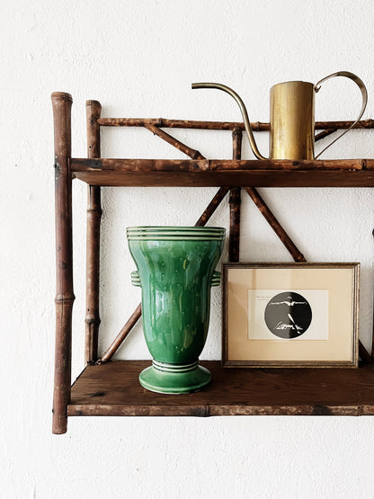 Antique Bamboo Shelf