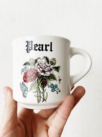 Vintage Pearl Mug