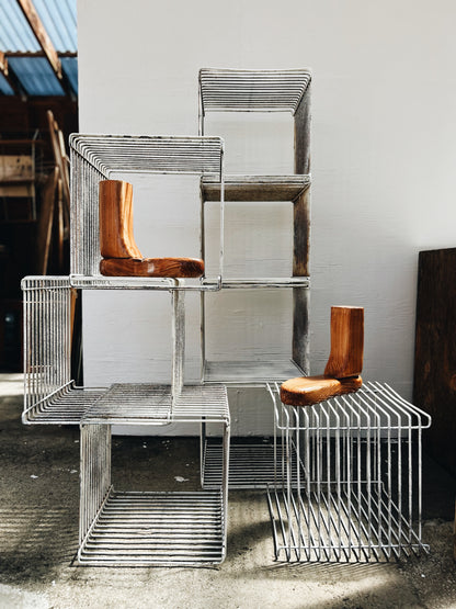 Vintage Modular Wire Shelves