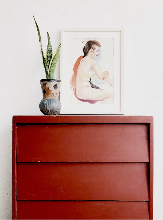 Mid Century Petite Dresser