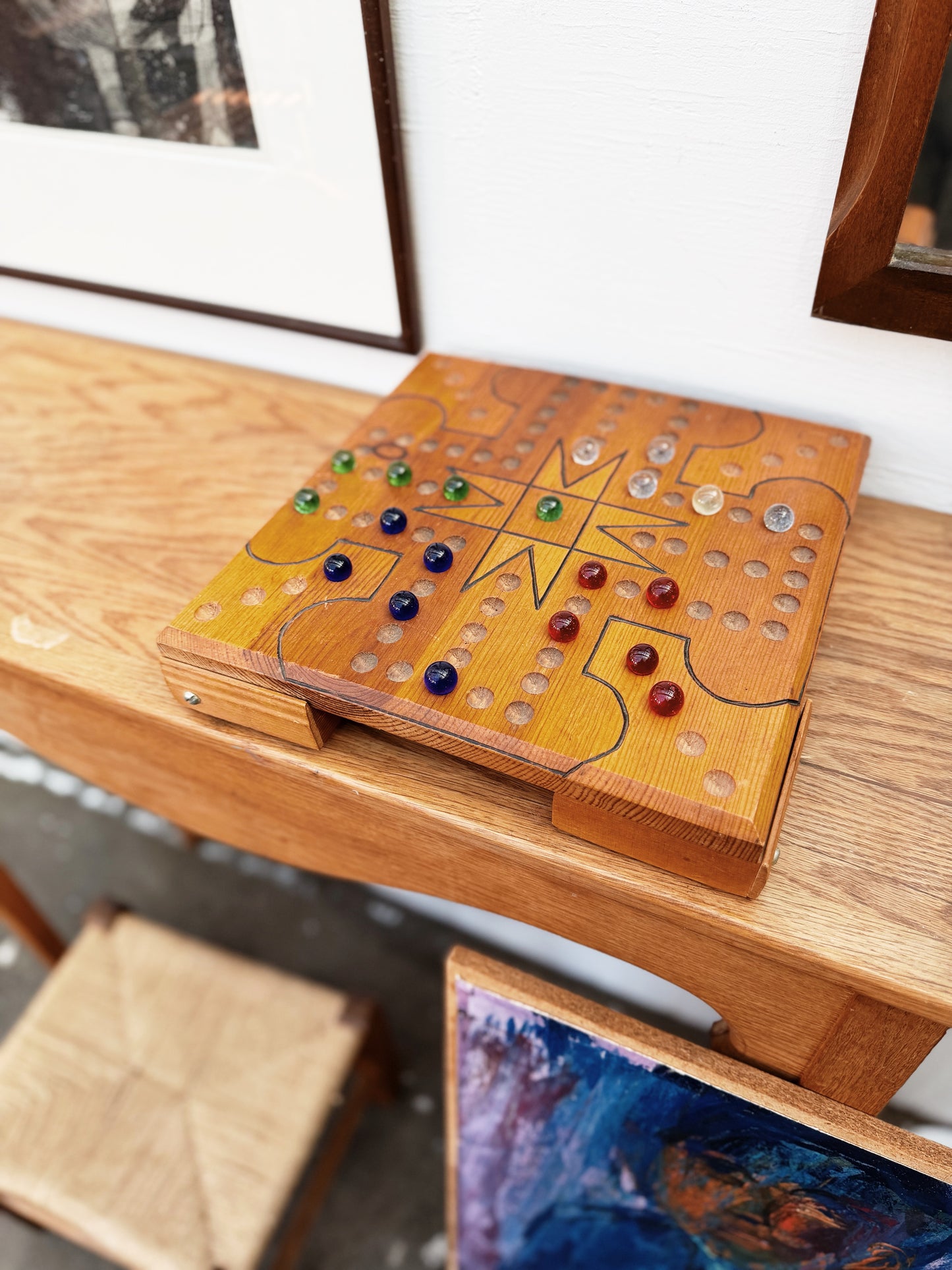 Handmade Marble Game