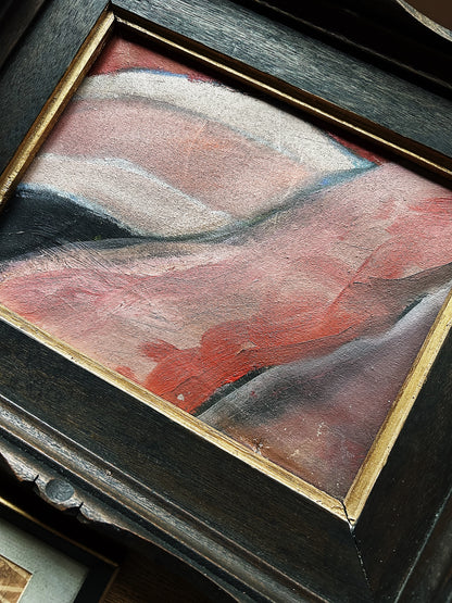 Vintage Abstract Oil Painting