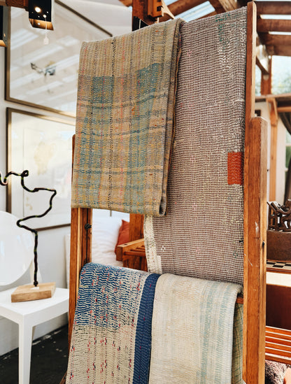 Vintage Patchwork Kantha Quilt
